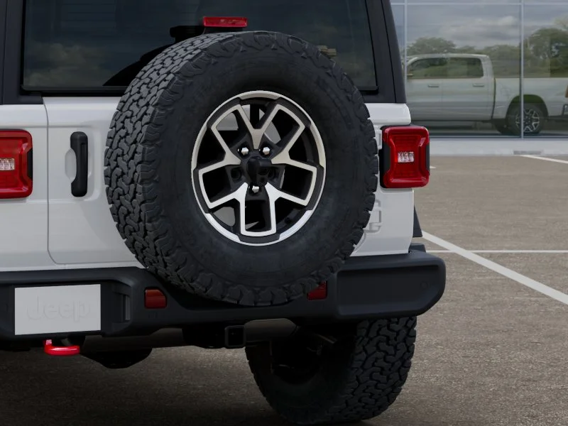 New 2026 Bright White Clear-Coat Exterior Paint Jeep Rubicon image 23