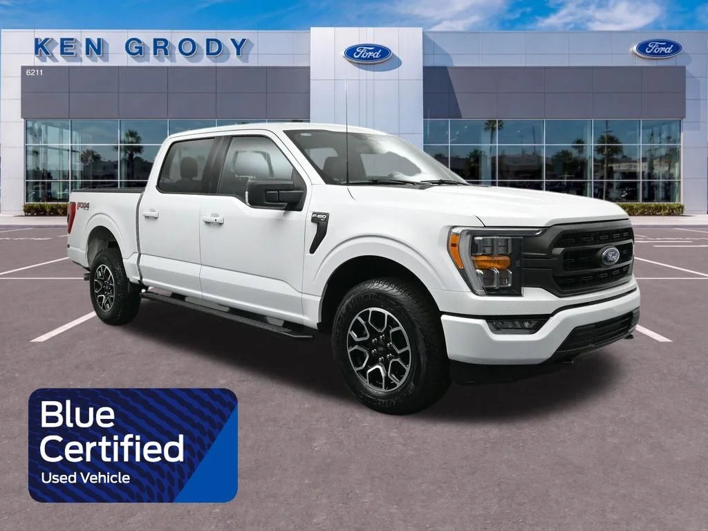 Certified Used 2023 White Ford XLT image 1
