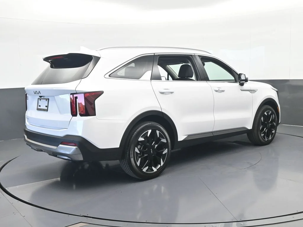 Used 2025 Glacial White Pearl Kia EX image 5