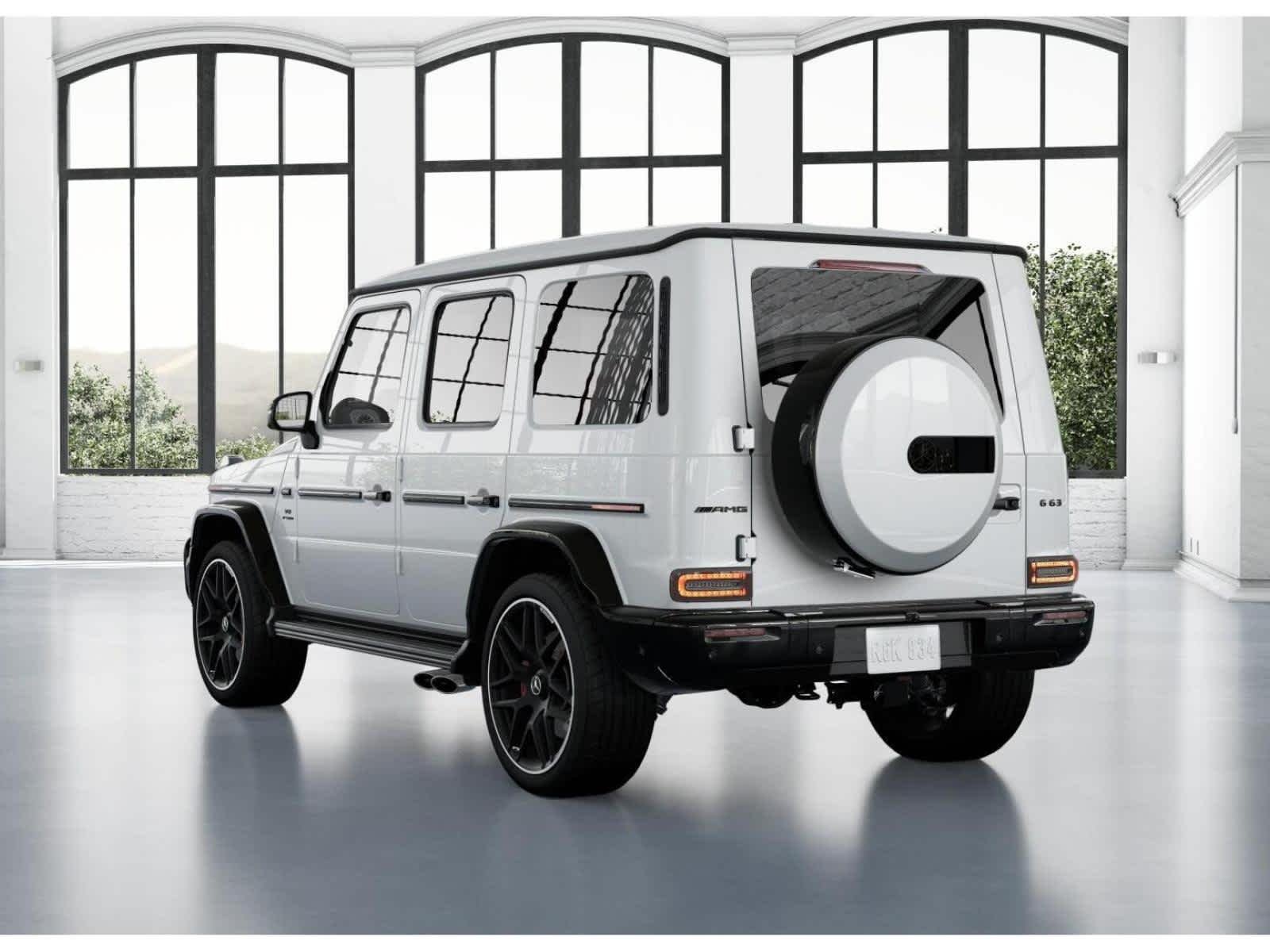 New 2026 MANUFAKTUR Moonlight White Metallic Mercedes-Benz AMG® G 63 SUV image 67