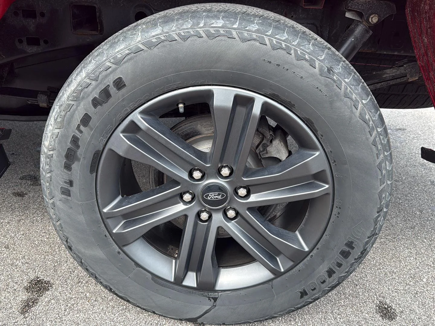 Used 2022 Rapid Red Metallic Tinted Clearcoat Ford XLT image 16