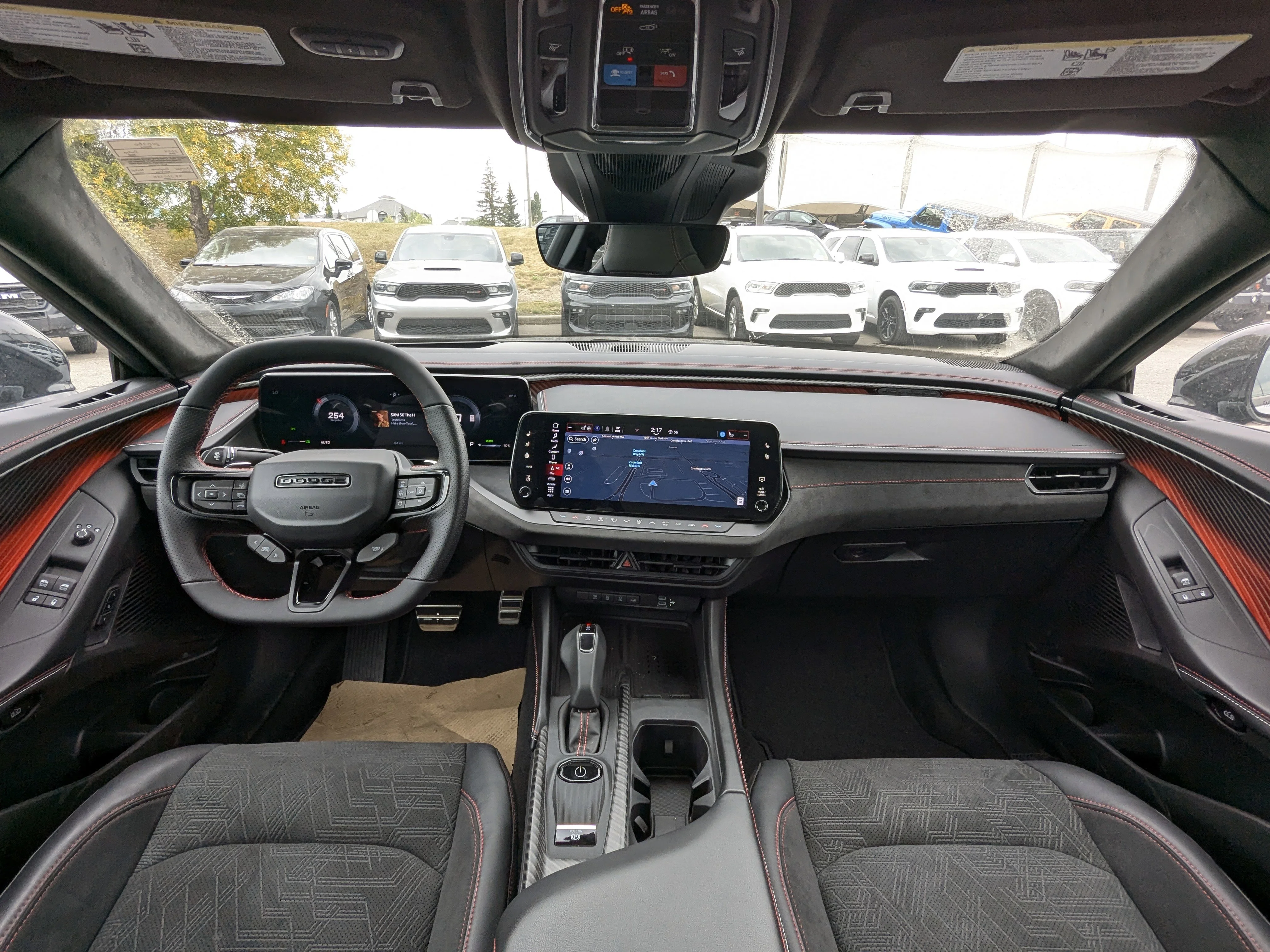 New 2024 triple nickel Dodge Scat Pack - - Dinamica Perf Seats - Plus Group - Sun & Sound - Carbon & Suade & Tons More! image 26