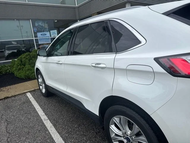 Used 2022 White Ford Titanium image 5