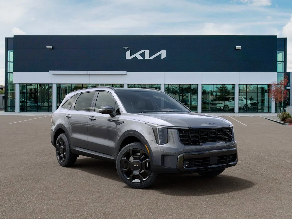 New 2026 Gray Kia X-Line SX Prestige image 8