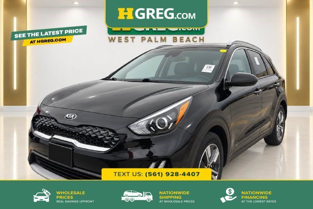 Used 2020 Aurora Black Pearl Kia LXS image 1