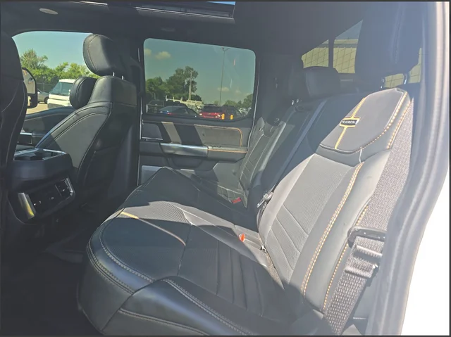 Used 2024 White Metallic Ford Platinum image 7