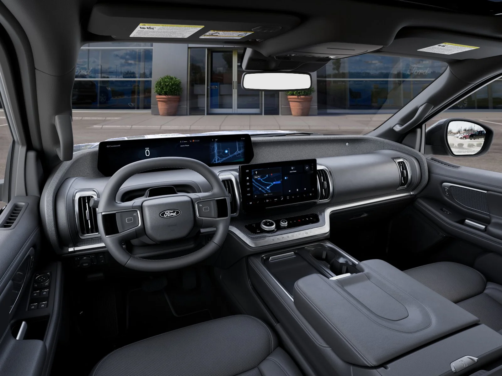 New 2027 Agate Black Metallic Ford Platinum image 41