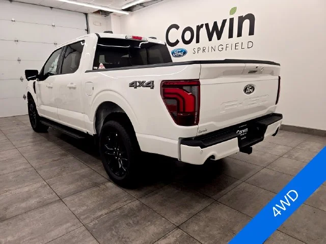 New 2026 Star White Metallic Tri-Coat Ford Lariat® image 3