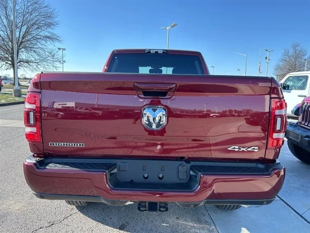Used 2024 Delmonico Red Pearl Coat (prv) RAM Big Horn image 10