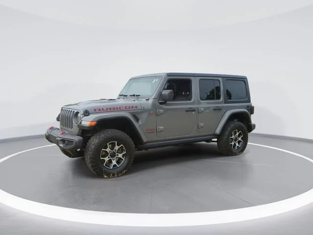 Used 2020 Gray Jeep Unlimited Rubicon image 4
