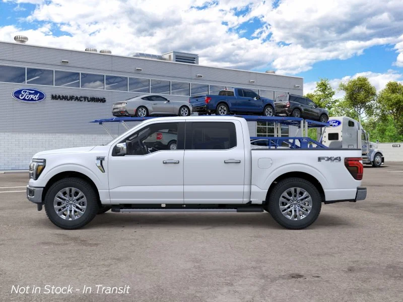 New 2026 Star White Metallic Tri-Coat Ford Lariat® image 3