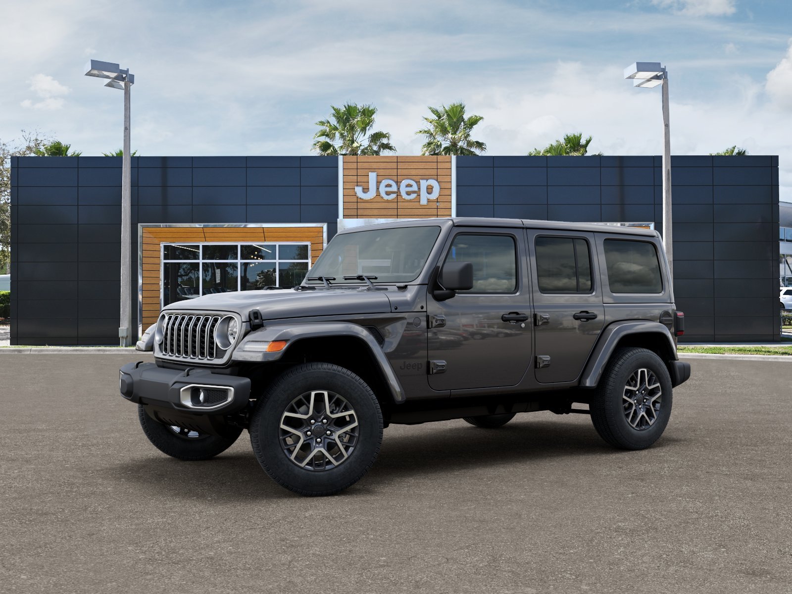 New 2026 Granite Crystal Metallic Clearcoat Jeep Sahara image 28