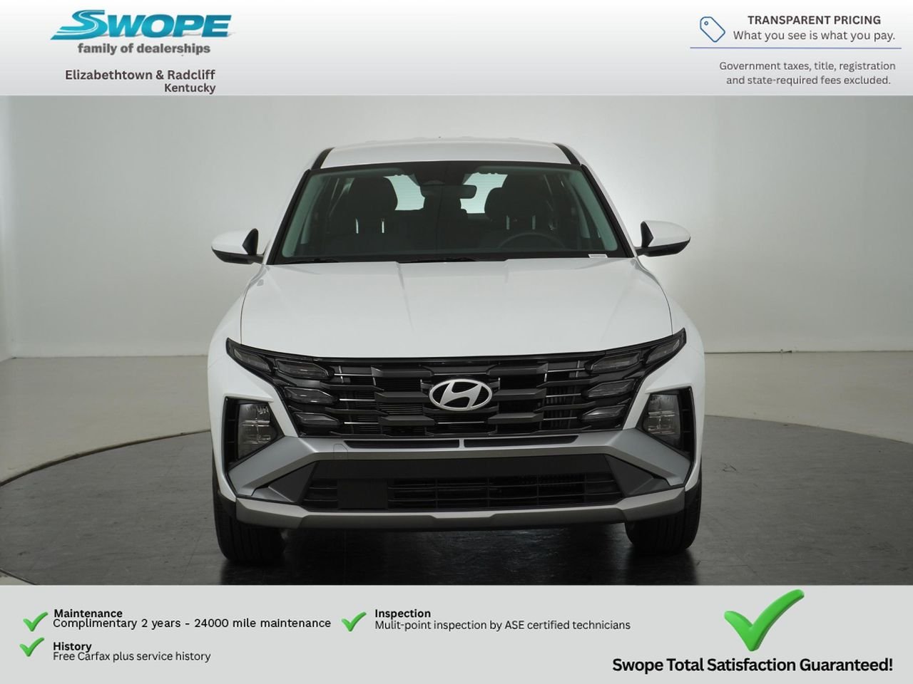 New 2026 Creamy White Pearl Hyundai Blue image 8