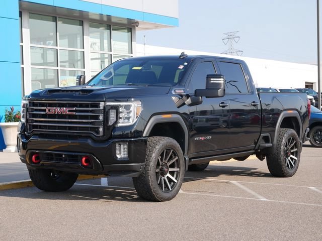 Used 2023 GMC Sierra 2500HD AT4 with VIN 1GT19PEY7PF114358 for sale in Roseville, Minnesota