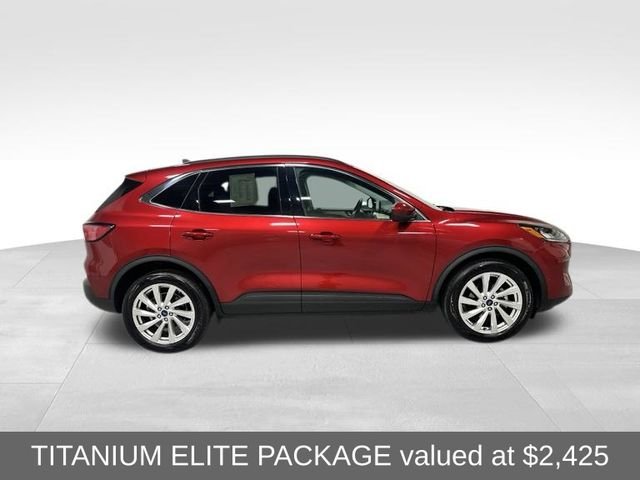 Used 2022 Red Ford Titanium image 4