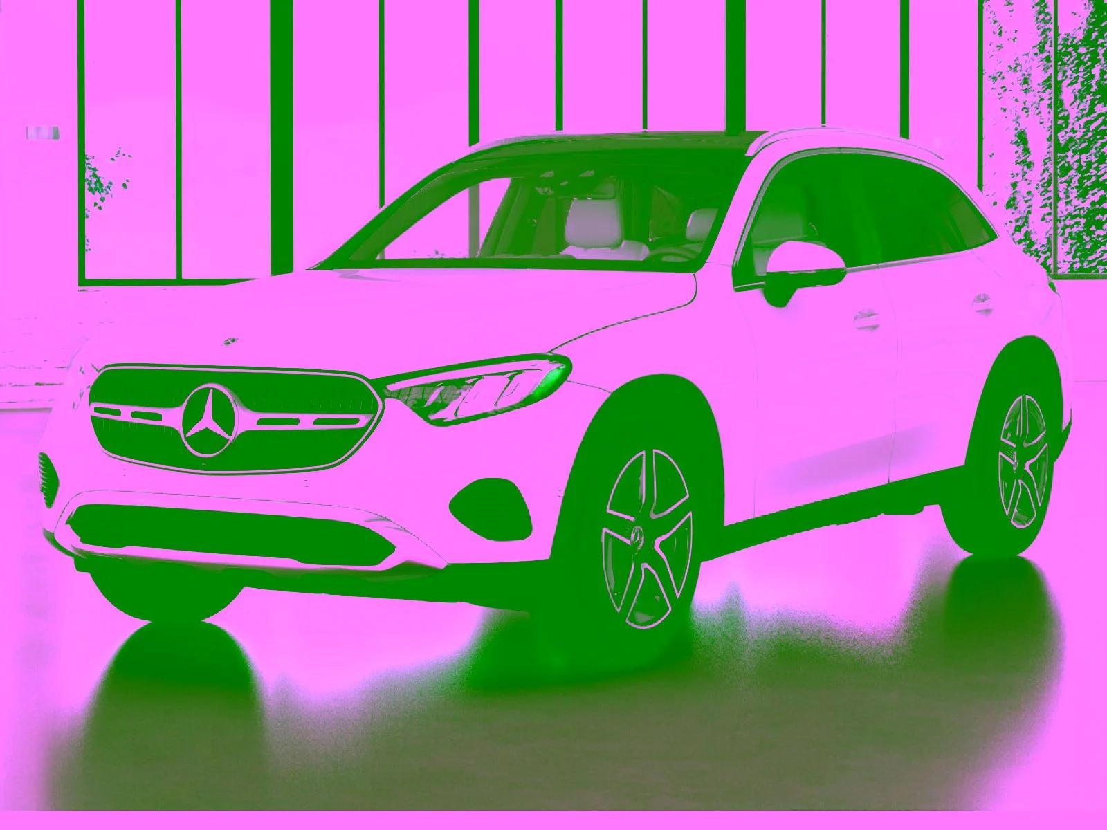 New 2026 White Mercedes-Benz GLC 300 image 1