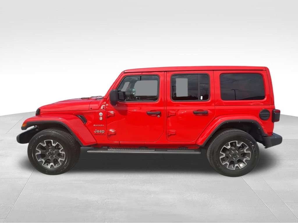Used 2024 Red Jeep Sahara image 6