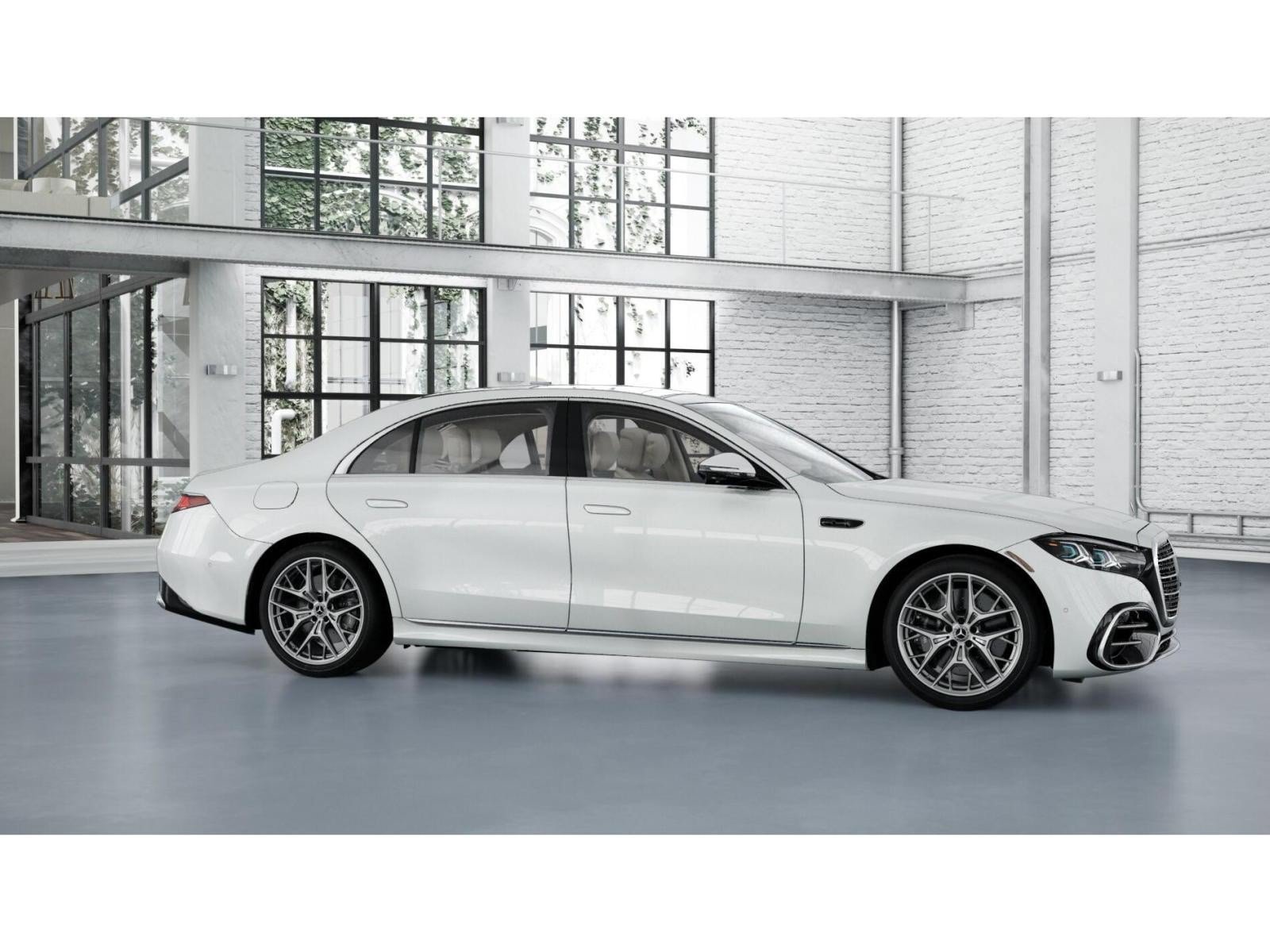 New 2027 MANUFAKTUR Moonlight White Metallic Mercedes-Benz S 580 4D Sedan 4MATIC® image 15