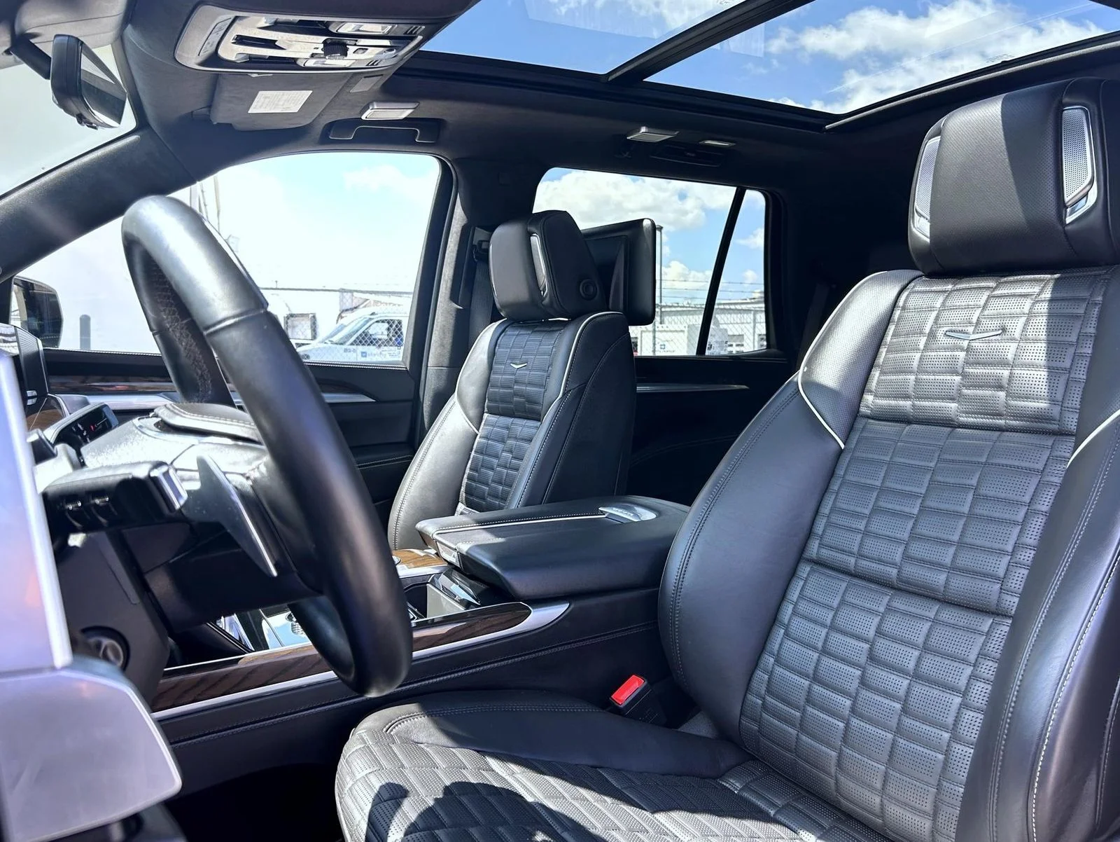 Certified Used 2025 Black Cadillac Sport Platinum image 16