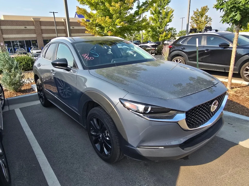 Used 2025 Polymetal Gray Metallic Mazda 2.5 S Carbon Edition image 16
