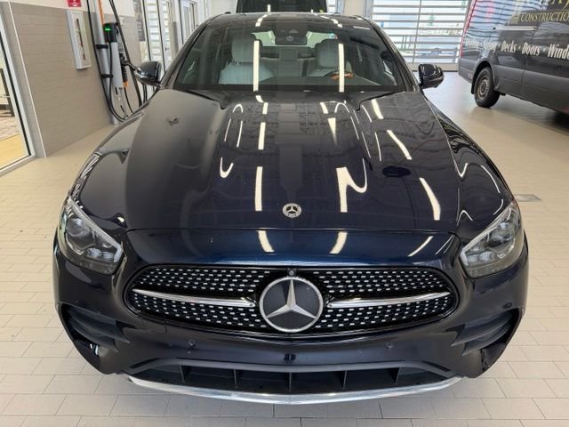 Used 2022 Blue Mercedes-Benz E 350 image 2