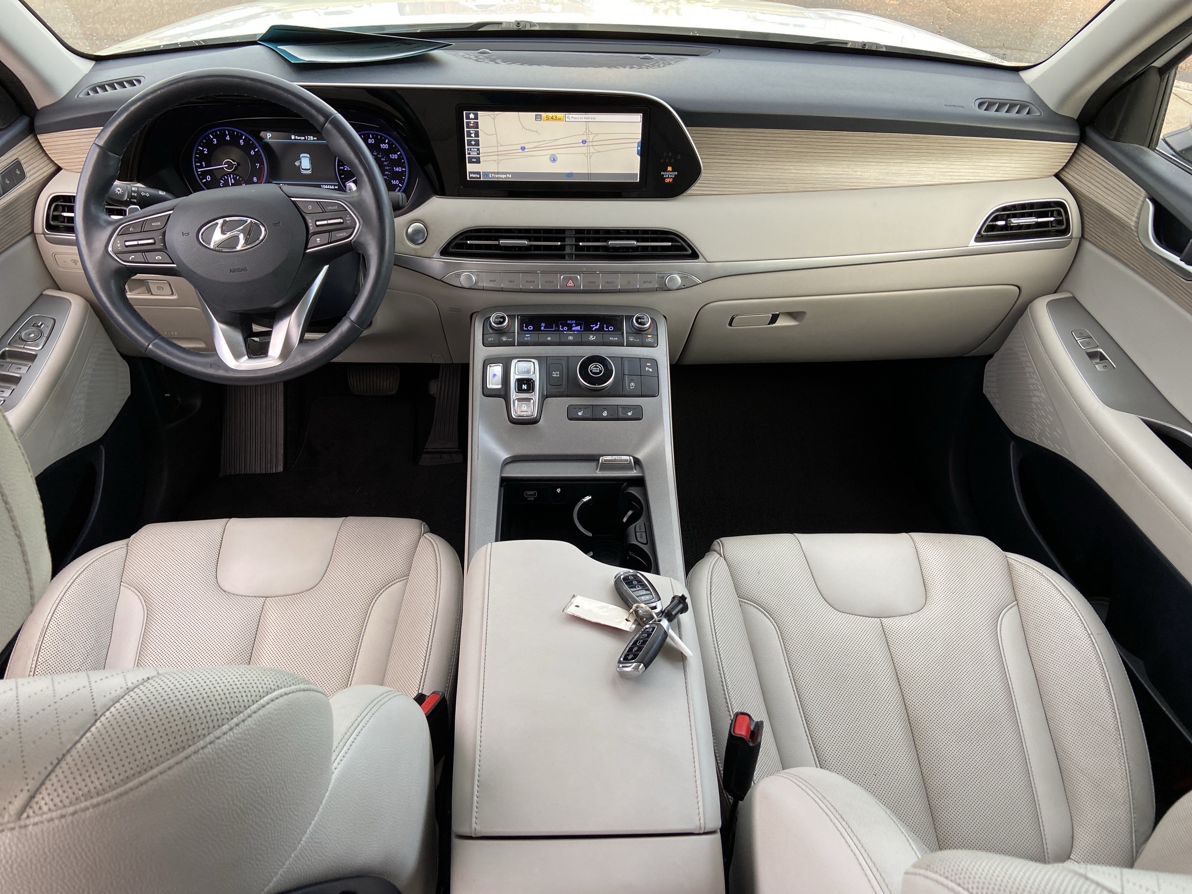 Used 2020 Hyper White Hyundai SEL image 54