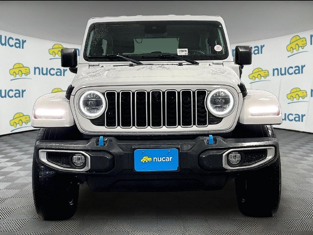 Used 2024 White Jeep Sahara 4xe image 2
