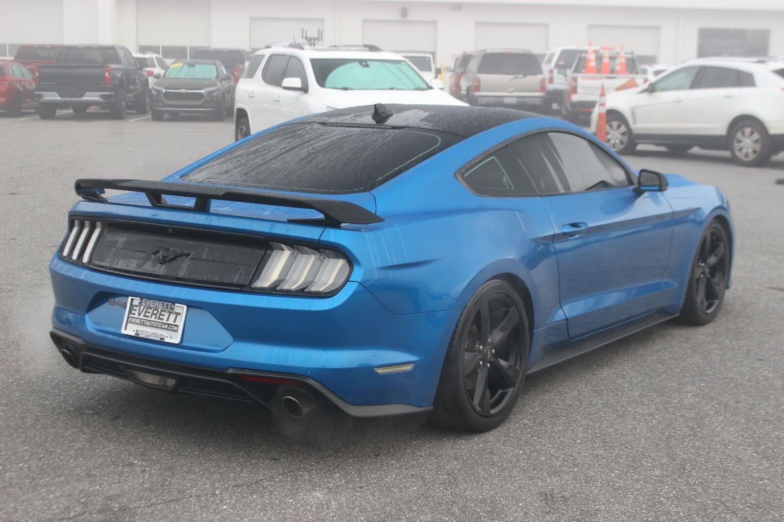 Used 2021 Blue Ford EcoBoost image 7