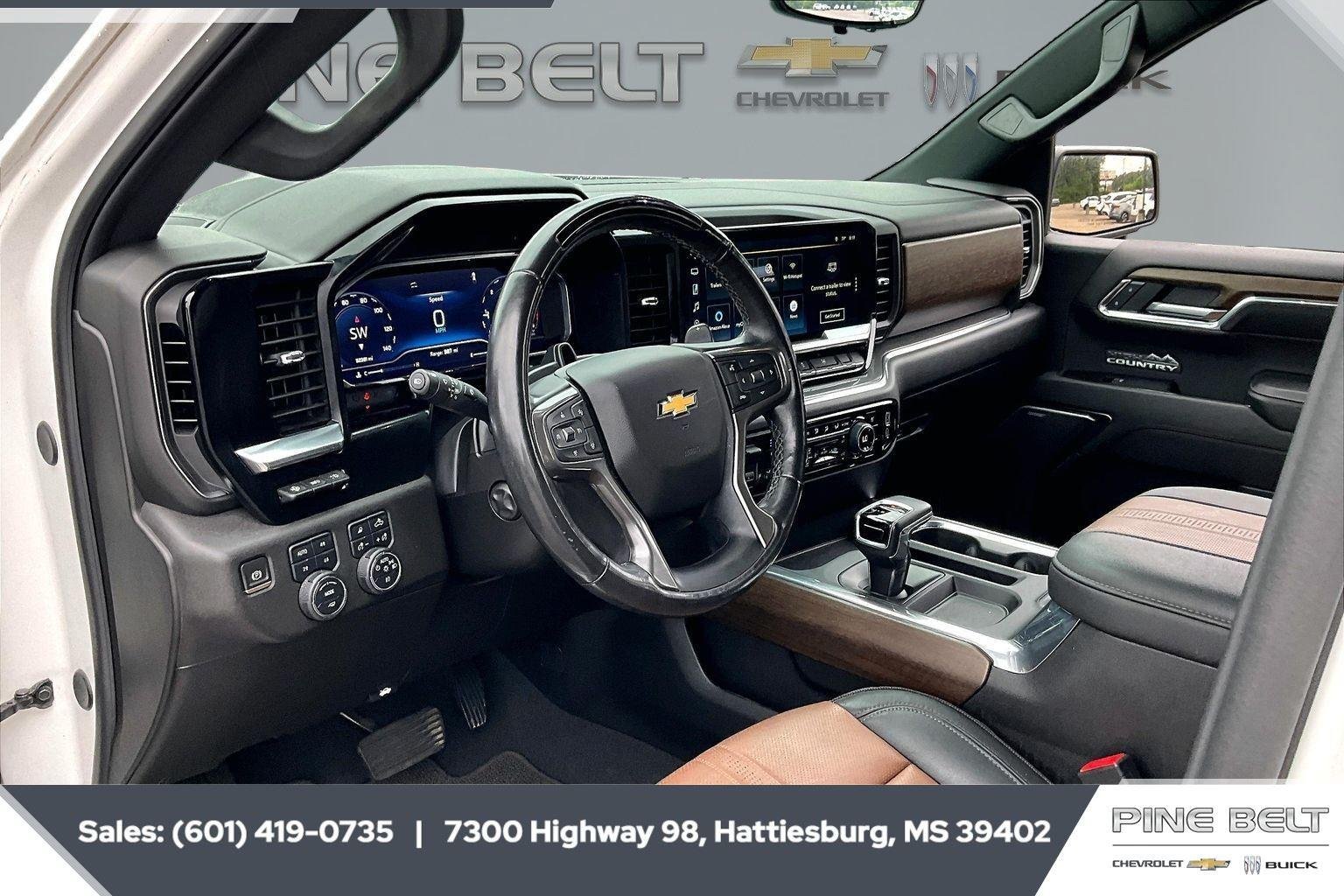 Used 2024 Iridescent Pearl Tricoat Chevrolet High Country image 13