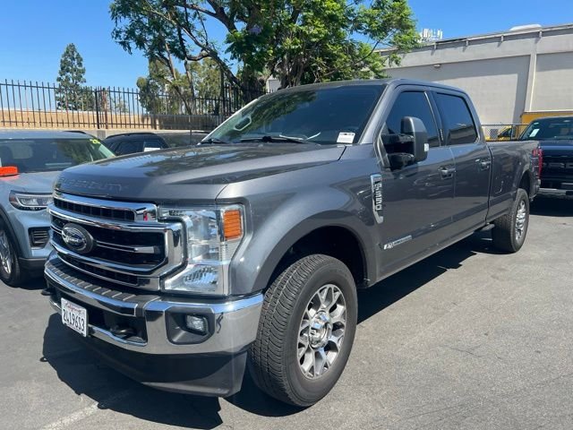 Certified Used 2022 Gray Metallic Ford Lariat image 1
