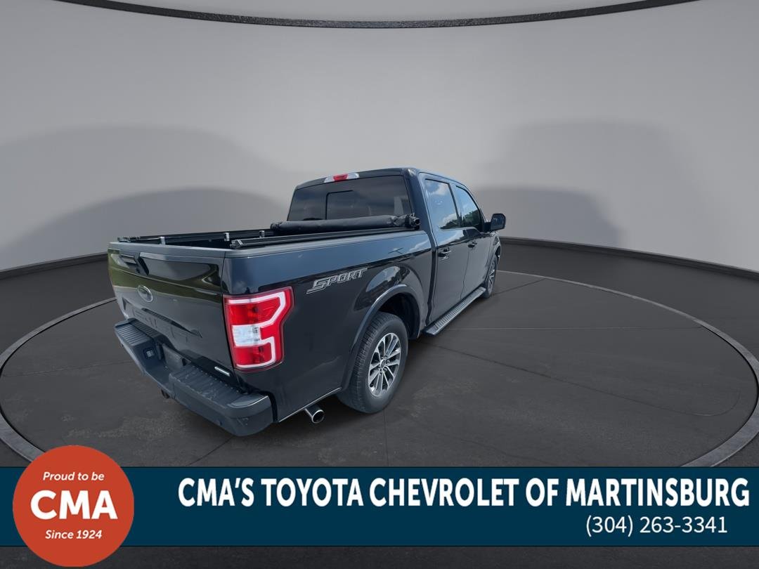 Used 2018 Shadow Black Ford XLT image 8