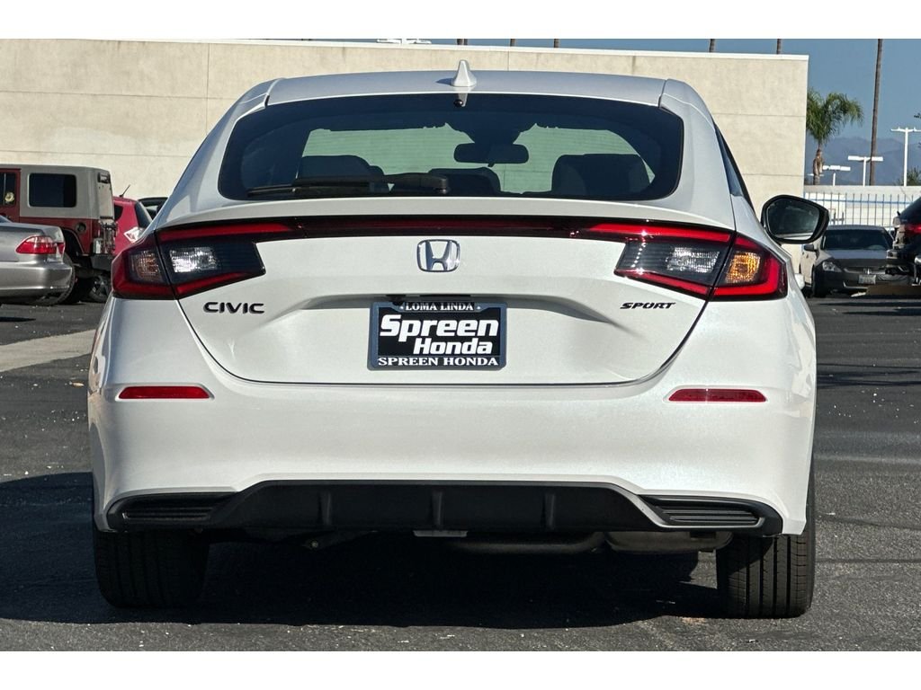 New 2026 Platinum White Pearl Honda Sport image 5