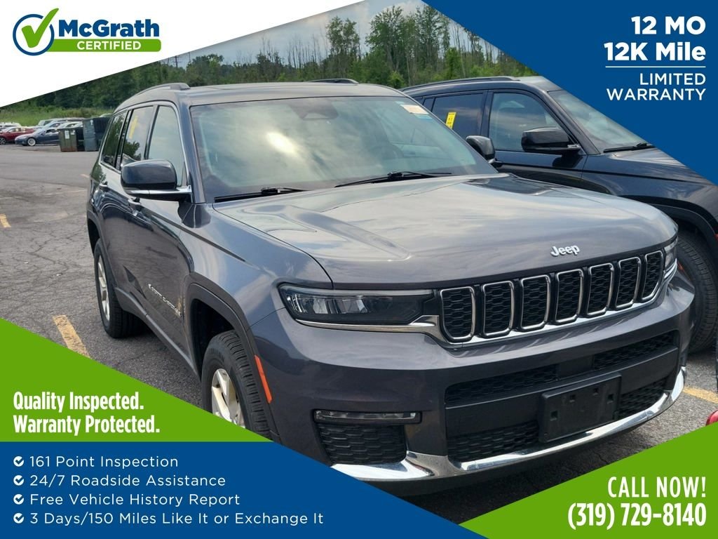 Used 2023 Gray Jeep Limited image 1