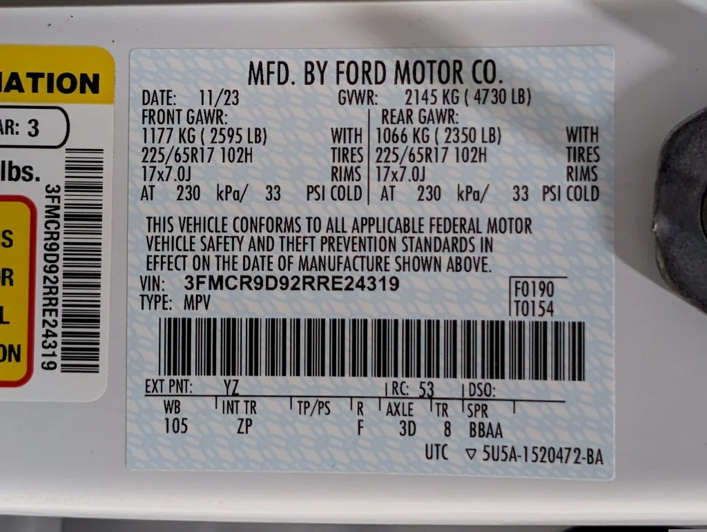 Certified Used 2024 Oxford White Ford Badlands image 24