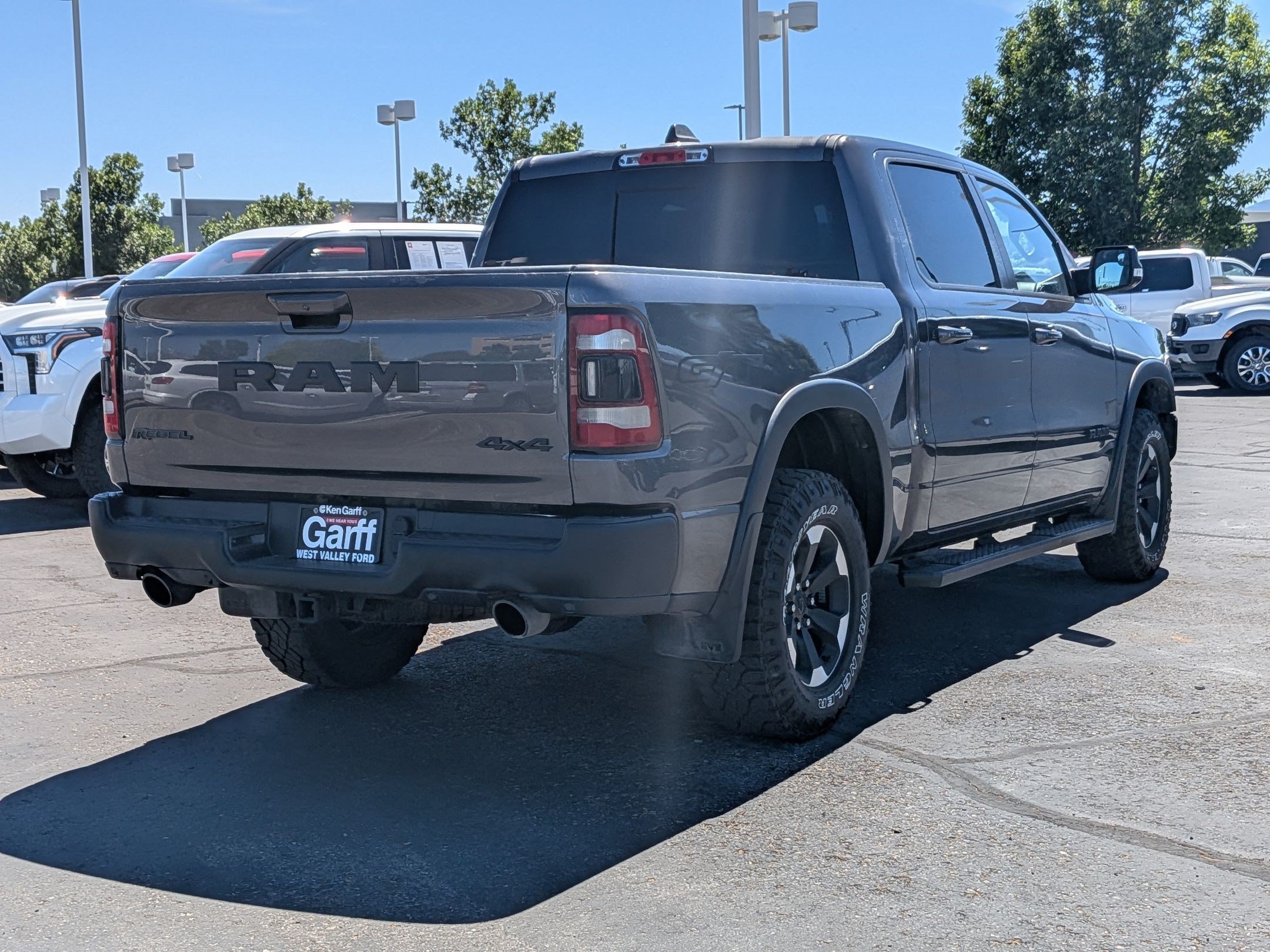 Used 2022 Granite Crystal Clearcoat Metallic Ram Rebel image 3