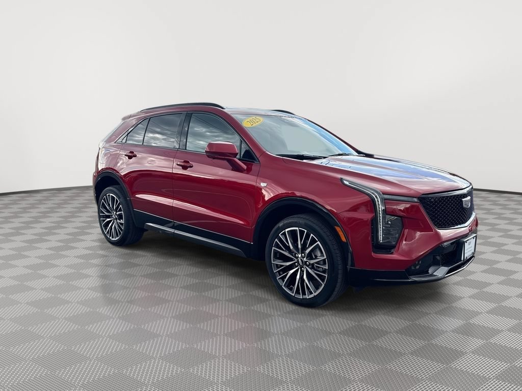 Used 2025 Radiant Red Tintcoat Cadillac Sport image 2