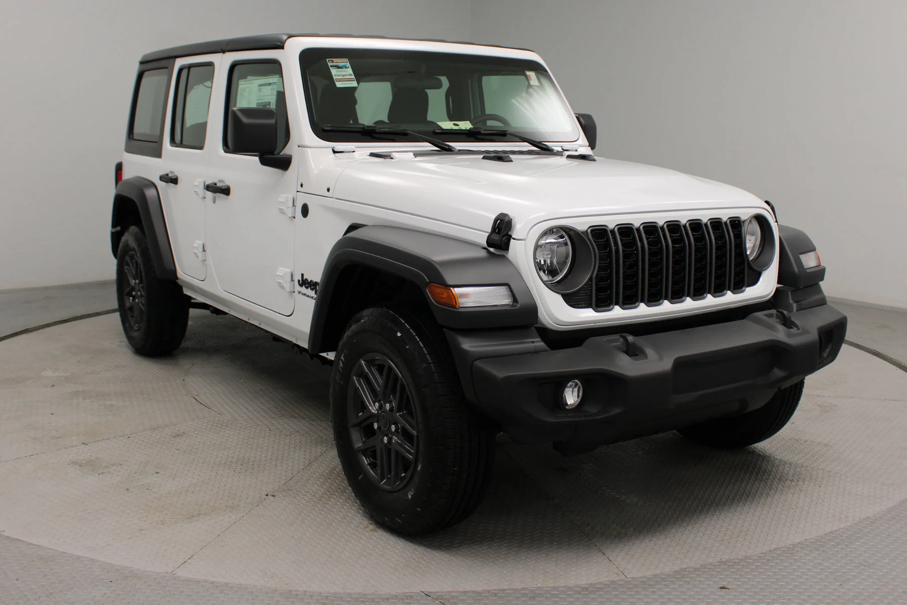 New 2026 Bright White Clear-Coat Exterior Paint Jeep Sport 4 Door 4x4 image 21