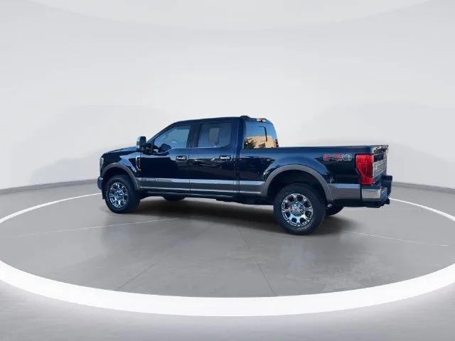 Used 2021 Blue Ford King Ranch image 4