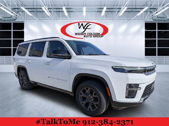 New 2026 Bright White Clear-Coat Exterior Paint Jeep Grand Wagoneer image 1