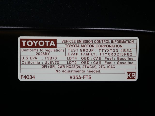 New 2026 Midnight Black Metallic Toyota 1794 Edition image 32