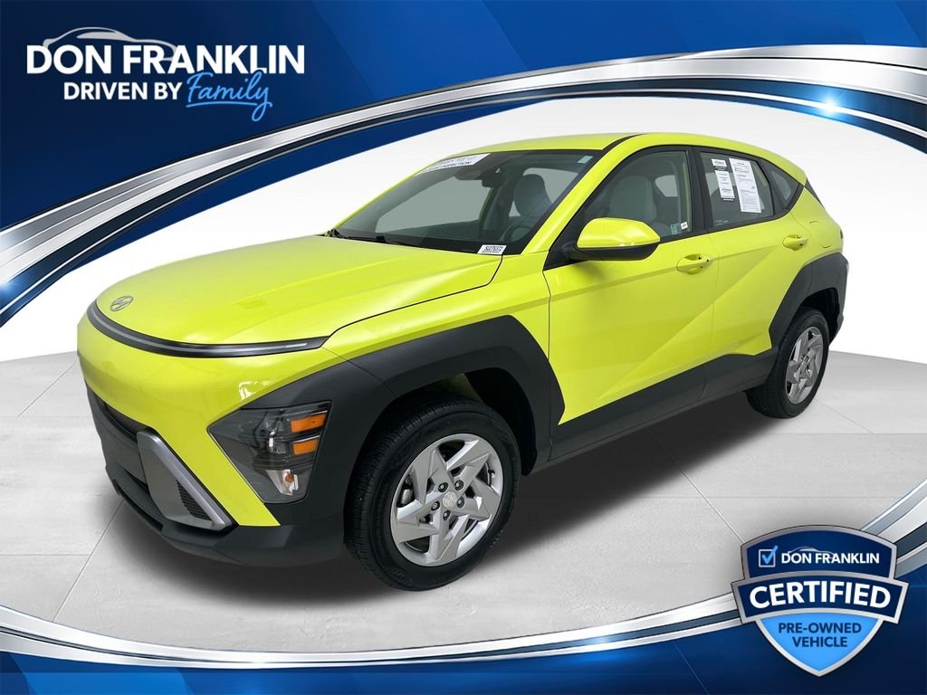 Certified Used 2025 Yellow Hyundai SE image 1