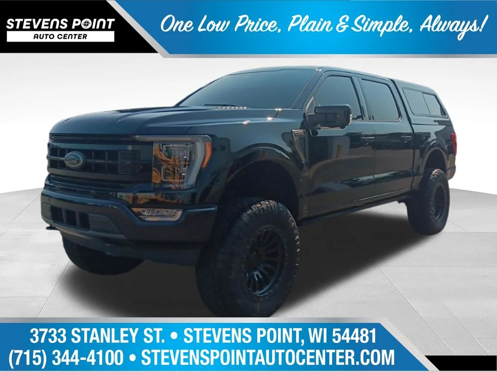 Used 2023 Black Metallic Ford Platinum image 1