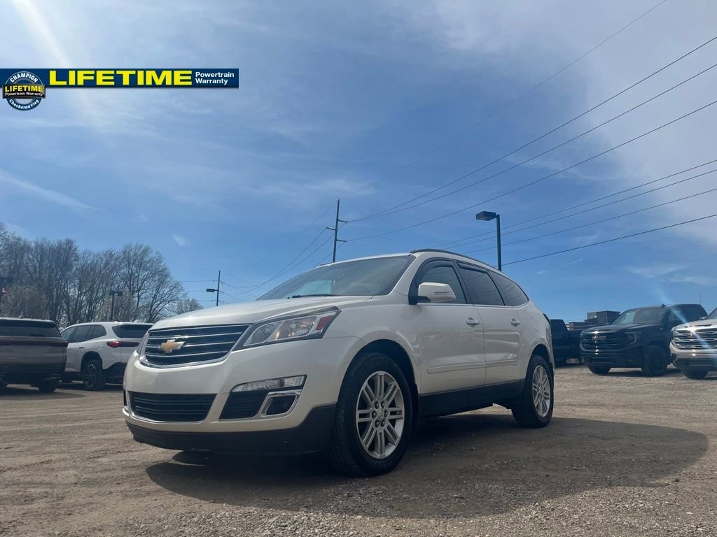 Used 2015 Chevrolet Traverse 1LT with VIN 1GNKVGKD9FJ332824 for sale in Brighton, MI