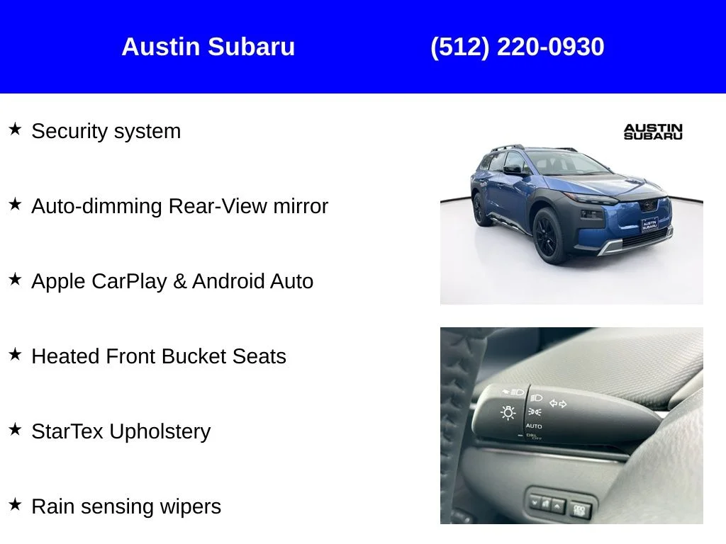 New 2026 Blue Subaru Premium image 17