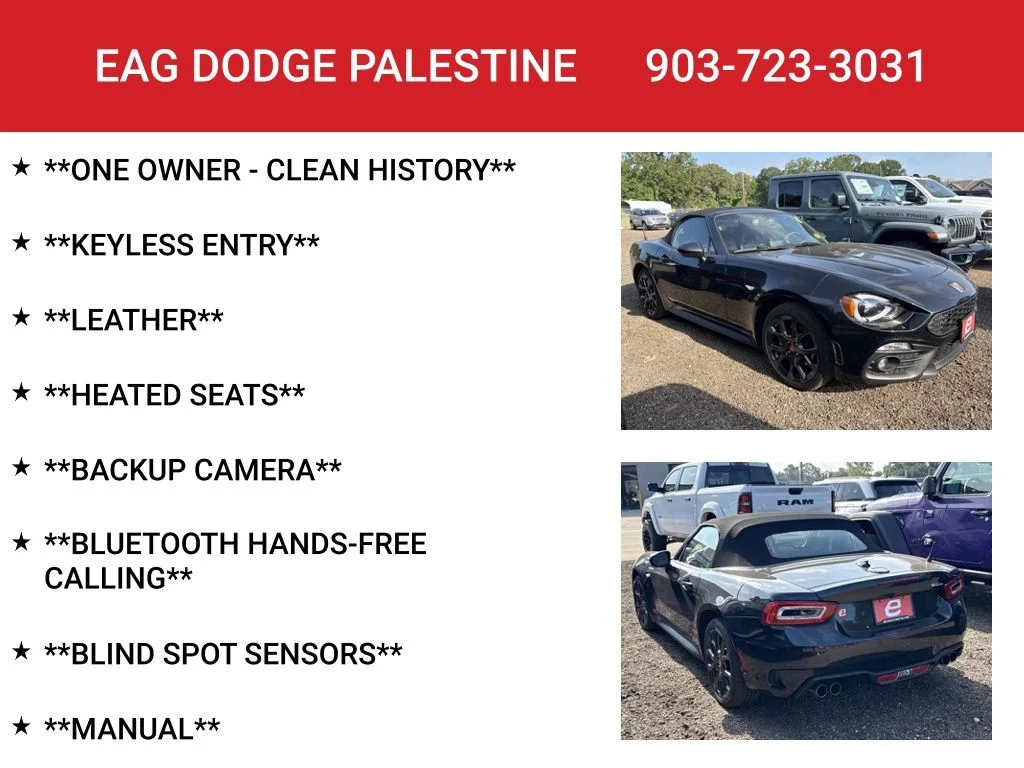 Used 2019 Black FIAT Abarth image 4