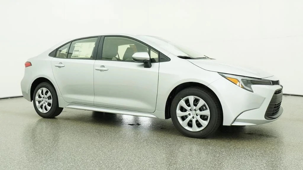 New 2026 Classic Silver Metallic Toyota Hybrid LE image 42