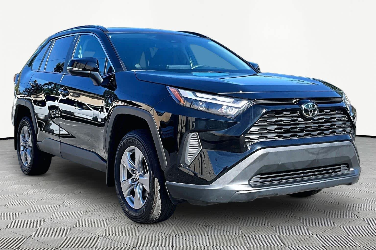 Used 2024 Midnight Black Metallic Toyota XLE image 3