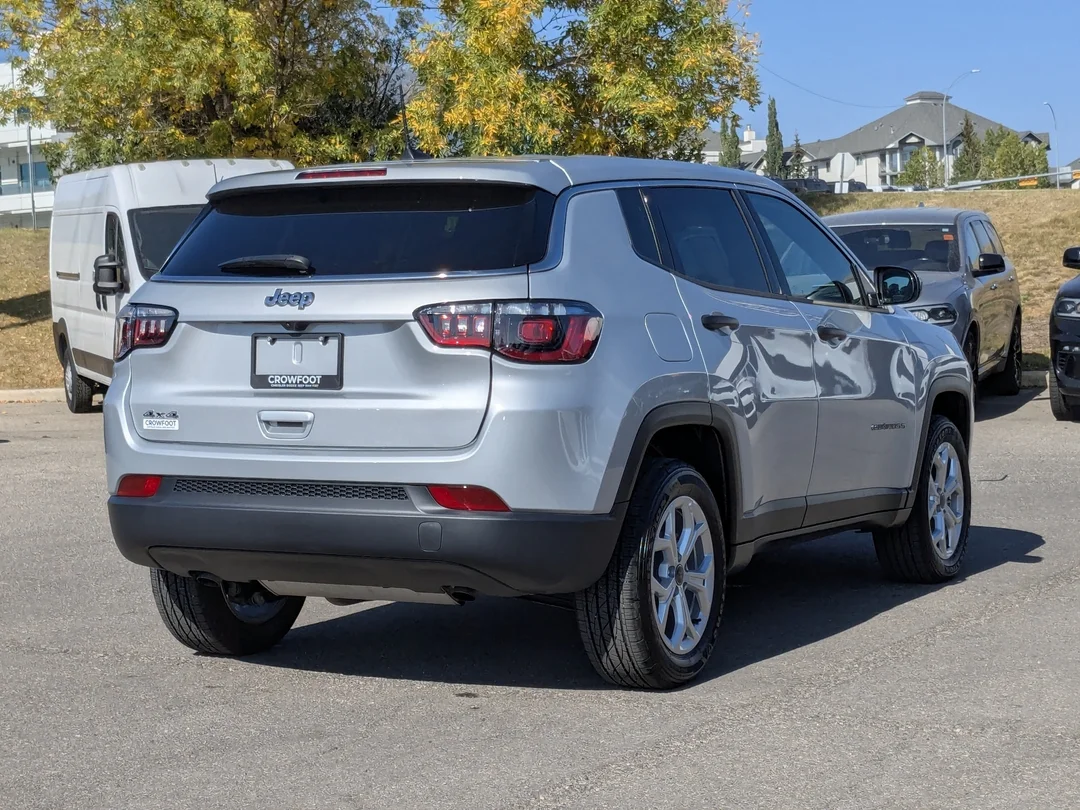 New 2025 Silver Jeep Sport - - 4x4 - Heated Seats - Forward Collision Warning & More! image 8