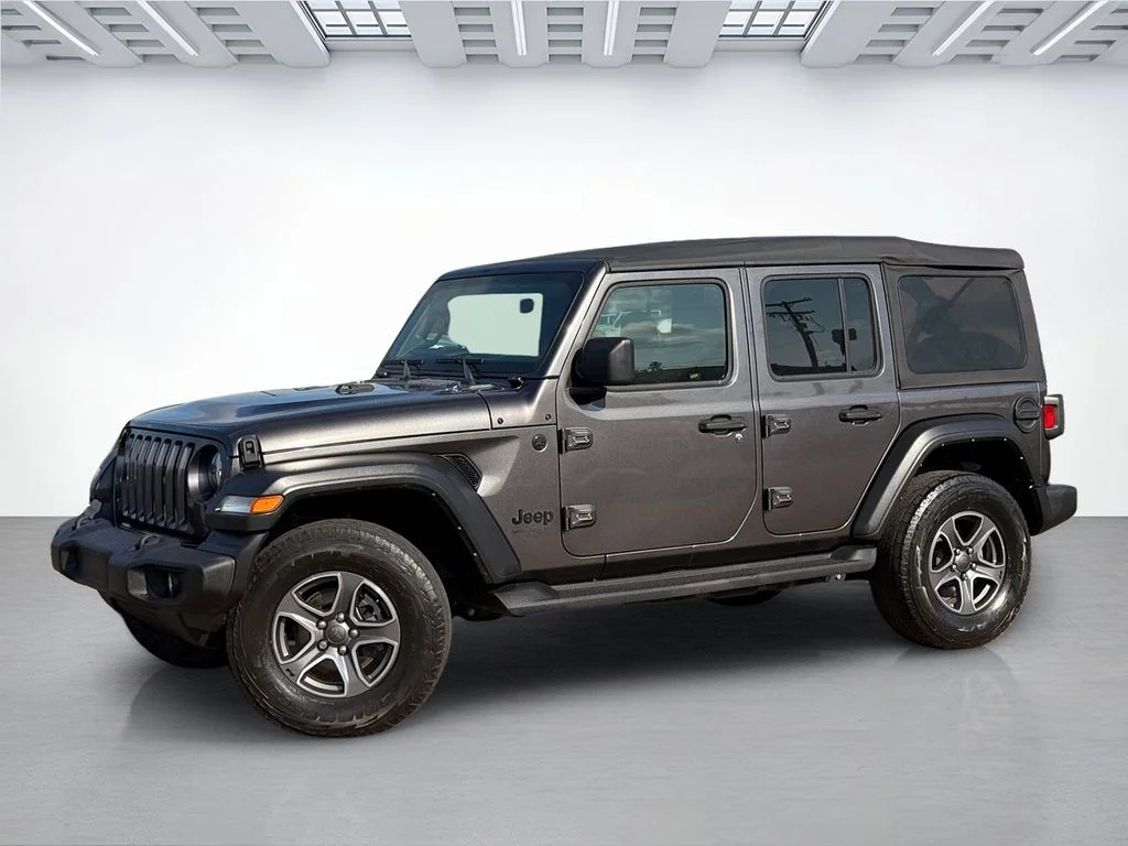Used 2021 Gray Jeep Unlimited Sport S image 8