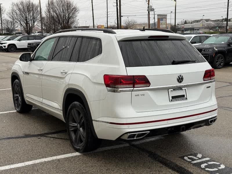 Used 2021 Pure White Volkswagen 3.6L V6 SE w/Technology R-Line image 5